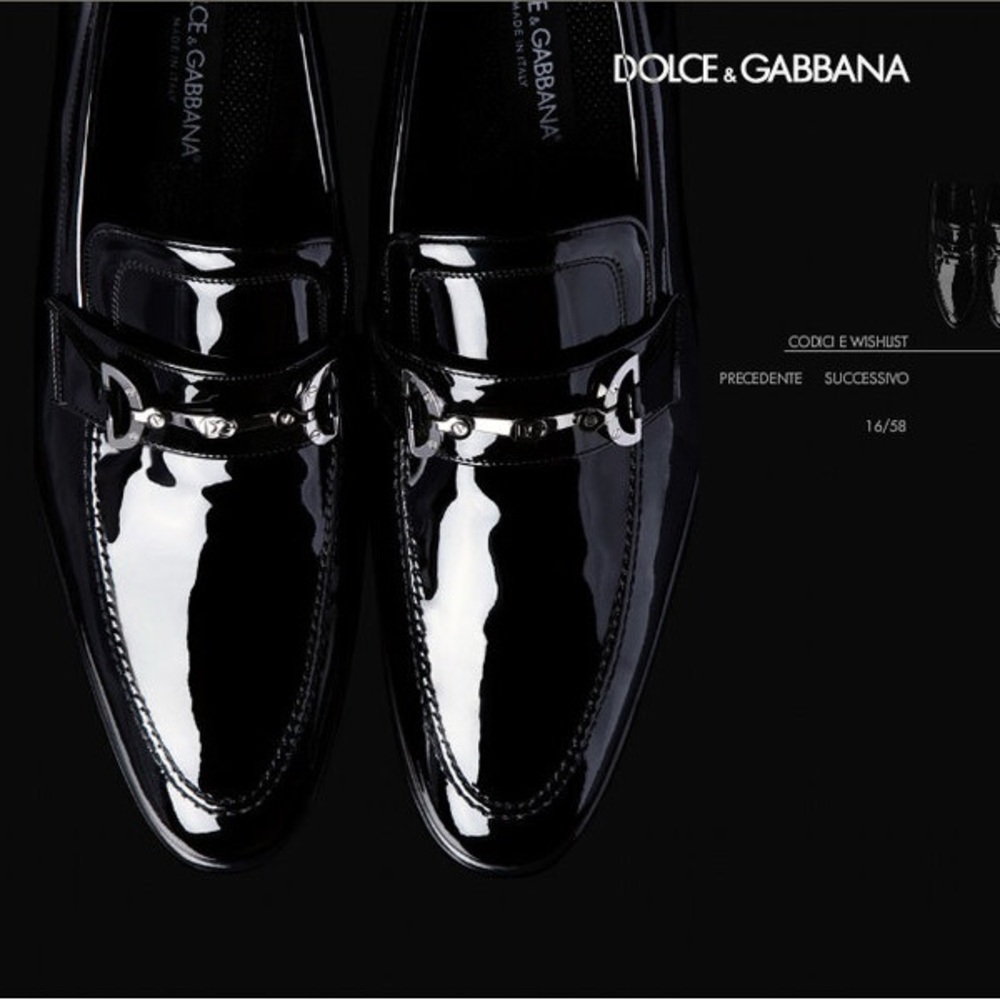 Men's Black Loafers by Dolce&Gabbana